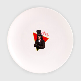 Тарелка с принтом Alice Cooper в Белгороде, фарфор | диаметр - 210 мм
диаметр для нанесения принта - 120 мм | alice cooper | metal | rock | метал | рок | рок музыка | элис купер