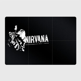 Магнитный плакат 3Х2 с принтом Nirvana в Белгороде, Полимерный материал с магнитным слоем | 6 деталей размером 9*9 см | 