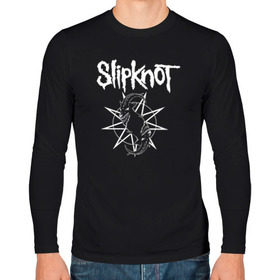 Мужской лонгслив хлопок с принтом Slipknot в Белгороде, 100% хлопок |  | metal | punk | slipknot | метал | панк рок | слипнот