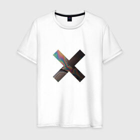 Мужская футболка хлопок с принтом логотип the xx в Белгороде, 100% хлопок | прямой крой, круглый вырез горловины, длина до линии бедер, слегка спущенное плечо. | @