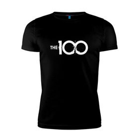 Мужская футболка премиум с принтом Сотня в Белгороде, 92% хлопок, 8% лайкра | приталенный силуэт, круглый вырез ворота, длина до линии бедра, короткий рукав | Тематика изображения на принте: the 100 | сериал | сотня