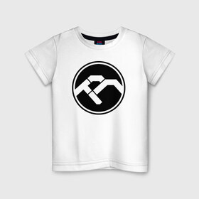 Детская футболка хлопок с принтом NEUROPUNK Circle в Белгороде, 100% хлопок | круглый вырез горловины, полуприлегающий силуэт, длина до линии бедер | neurofunk | neuropunk | neuropunk   это подкаст и серия вечеринок от лейбла tamrecords.dnb | tamrecords | нейропанк
