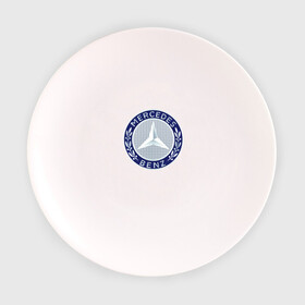 Тарелка с принтом Mersedes benz в Белгороде, фарфор | диаметр - 210 мм
диаметр для нанесения принта - 120 мм | Тематика изображения на принте: benz | mersedes | авто | бенз | лого | мерседес