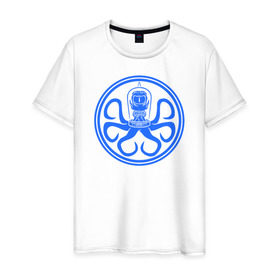 Мужская футболка хлопок с принтом Ригель 7 в Белгороде, 100% хлопок | прямой крой, круглый вырез горловины, длина до линии бедер, слегка спущенное плечо. | ригель 7 симпсоны simpsons пришелец