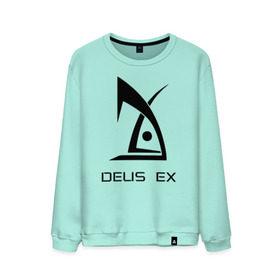 Мужской свитшот хлопок с принтом Deus Ex в Белгороде, 100% хлопок |  | deus ex дэус деус экс