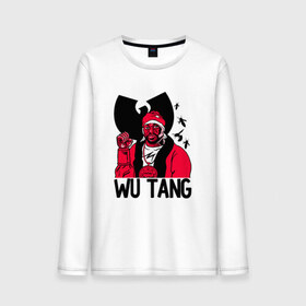 Мужской лонгслив хлопок с принтом Wu tang clan в Белгороде, 100% хлопок |  | clan | hip hop | rza | wu tang | wutang | ву танг | вутанг | рэп