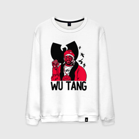 Мужской свитшот хлопок с принтом Wu tang clan в Белгороде, 100% хлопок |  | clan | hip hop | rza | wu tang | wutang | ву танг | вутанг | рэп