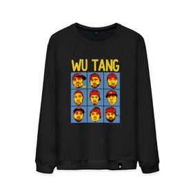 Мужской свитшот хлопок с принтом Wu tang clan в Белгороде, 100% хлопок |  | clan | hip hop | rza | wu tang | wutang | ву танг | вутанг | рэп