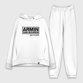 Женский костюм хлопок Oversize с принтом Armin van Buuren в Белгороде,  |  | armada | armin van buuren | trance | армин