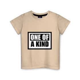 Детская футболка хлопок с принтом One of a kind в Белгороде, 100% хлопок | круглый вырез горловины, полуприлегающий силуэт, длина до линии бедер | big bang | g dragon | k pop | биг бенг | кей поп | корея