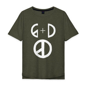 Мужская футболка хлопок Oversize с принтом G Dragon в Белгороде, 100% хлопок | свободный крой, круглый ворот, “спинка” длиннее передней части | big bang | g dragon | k pop | биг бенг | кей поп | корея
