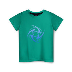 Детская футболка хлопок с принтом NIP Team в Белгороде, 100% хлопок | круглый вырез горловины, полуприлегающий силуэт, длина до линии бедер | nip