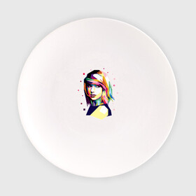 Тарелка с принтом Taylor Swift в Белгороде, фарфор | диаметр - 210 мм
диаметр для нанесения принта - 120 мм | taylor swift | музыка | тэйлор свифт