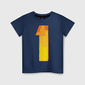 Детская футболка хлопок с принтом The Beatles One в Белгороде, 100% хлопок | круглый вырез горловины, полуприлегающий силуэт, длина до линии бедер | the beatles one