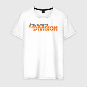Мужская футболка хлопок с принтом Tom Clancy’s The Division в Белгороде, 100% хлопок | прямой крой, круглый вырез горловины, длина до линии бедер, слегка спущенное плечо. | tom clancy’s the division