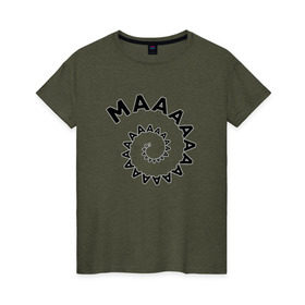 Женская футболка хлопок с принтом Maaaaad в Белгороде, 100% хлопок | прямой крой, круглый вырез горловины, длина до линии бедер, слегка спущенное плечо | avto | diy | jdm | maaad3mcm | mad | mightycarmods | покрутить гайки