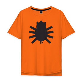 Мужская футболка хлопок Oversize с принтом Spider-Pig в Белгороде, 100% хлопок | свободный крой, круглый ворот, “спинка” длиннее передней части | spider pig the simpsons симпсоны свин паук го