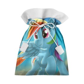Подарочный 3D мешок с принтом My littlle pony в Белгороде, 100% полиэстер | Размер: 29*39 см | littlle | littlle pony | pony | пони