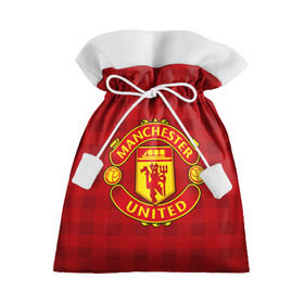 Подарочный 3D мешок с принтом Manchester united в Белгороде, 100% полиэстер | Размер: 29*39 см | Тематика изображения на принте: manchester united | манчестер юнайтед | спорт | фк | футбол