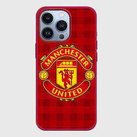 Чехол для iPhone 13 Pro с принтом Manchester united в Белгороде,  |  | manchester united | манчестер юнайтед | спорт | фк | футбол