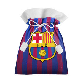 Подарочный 3D мешок с принтом Барселона в Белгороде, 100% полиэстер | Размер: 29*39 см | barcelona | барса | барселона | спорт | фк | футбол