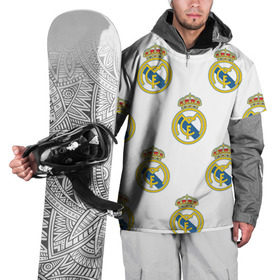 Накидка на куртку 3D с принтом Real Madrid в Белгороде, 100% полиэстер |  | real madrid | реал мадрид | спорт | фк | футбол