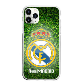 Чехол для iPhone 11 Pro матовый с принтом Real Madrid в Белгороде, Силикон |  | real madrid | реал мадрид | спорт | фк | футбол