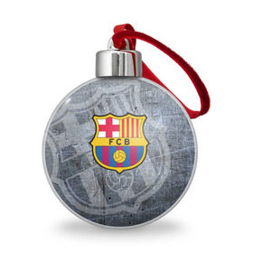 Ёлочный шар с принтом Barcelona в Белгороде, Пластик | Диаметр: 77 мм | barcelona | барса | барселона | спорт | футбол