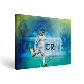 Холст прямоугольный с принтом Ronaldo в Белгороде, 100% ПВХ |  | Тематика изображения на принте: роналдо