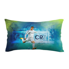 Подушка 3D антистресс с принтом Ronaldo в Белгороде, наволочка — 100% полиэстер, наполнитель — вспененный полистирол | состоит из подушки и наволочки на молнии | роналдо