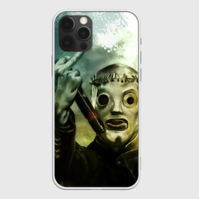 Чехол для iPhone 12 Pro Max с принтом Slipknot в Белгороде, Силикон |  | Тематика изображения на принте: deth | rock | slipknot | маска | мрак | рок | слипнот