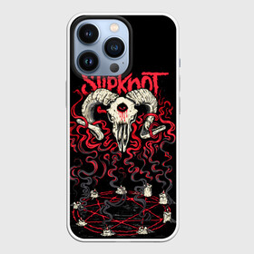 Чехол для iPhone 13 Pro с принтом Slipknot в Белгороде,  |  | deth | rock | slipknot | баран | маска | мрак | рок | слипнот | череп