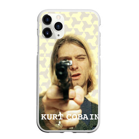 Чехол для iPhone 11 Pro матовый с принтом Nirvana в Белгороде, Силикон |  | cobain | curt | nirvana | rock | кобейн | курт | рок