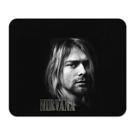 Коврик прямоугольный с принтом Nirvana в Белгороде, натуральный каучук | размер 230 х 185 мм; запечатка лицевой стороны | cobain | curt | nirvana | rock | кобейн | курт | рок