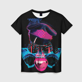 Женская футболка 3D с принтом The Prodigy в Белгороде, 100% полиэфир ( синтетическое хлопкоподобное полотно) | прямой крой, круглый вырез горловины, длина до линии бедер | лиса