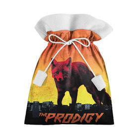 Подарочный 3D мешок с принтом The Prodigy в Белгороде, 100% полиэстер | Размер: 29*39 см | лиса