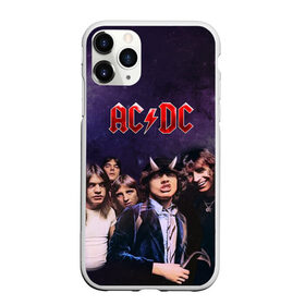 Чехол для iPhone 11 Pro Max матовый с принтом AC DC в Белгороде, Силикон |  | ac dc | acdc | hell | highway | rock | to | рок | эйсидиси