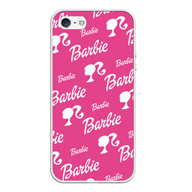 Чехол для iPhone 5/5S матовый с принтом Barbie в Белгороде, Силикон | Область печати: задняя сторона чехла, без боковых панелей | barbie | барби | кукла
