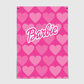 Постер с принтом Barbie в Белгороде, 100% бумага
 | бумага, плотность 150 мг. Матовая, но за счет высокого коэффициента гладкости имеет небольшой блеск и дает на свету блики, но в отличии от глянцевой бумаги не покрыта лаком | barbie | барби | кукла
