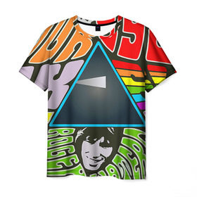Мужская футболка 3D с принтом Pink Floyd в Белгороде, 100% полиэфир | прямой крой, круглый вырез горловины, длина до линии бедер | Тематика изображения на принте: pink floyd | rock | рок