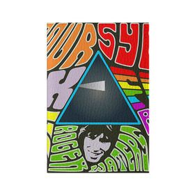 Обложка для паспорта матовая кожа с принтом Pink Floyd в Белгороде, натуральная матовая кожа | размер 19,3 х 13,7 см; прозрачные пластиковые крепления | pink floyd | rock | рок