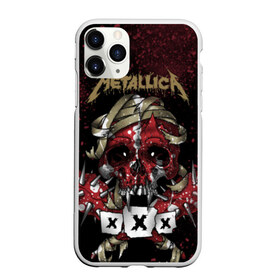 Чехол для iPhone 11 Pro матовый с принтом Metallica в Белгороде, Силикон |  | metallica | металл | рок