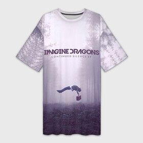 Платье-футболка 3D с принтом Imagine Dragons в Белгороде,  |  | imagine dragons