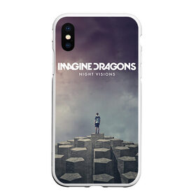 Чехол для iPhone XS Max матовый с принтом Imagine Dragons в Белгороде, Силикон | Область печати: задняя сторона чехла, без боковых панелей | imagine dragons