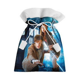 Подарочный 3D мешок с принтом Доктор кто в Белгороде, 100% полиэстер | Размер: 29*39 см | Тематика изображения на принте: doctor who | будка | доктор кто | сериал | тардис