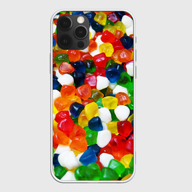 Чехол для iPhone 12 Pro с принтом Мармелад в Белгороде, силикон | область печати: задняя сторона чехла, без боковых панелей | вкусности | конфеты | мармелад | сладости
