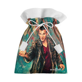 Подарочный 3D мешок с принтом Доктор кто в Белгороде, 100% полиэстер | Размер: 29*39 см | Тематика изображения на принте: doctor who | доктор кто | сериал