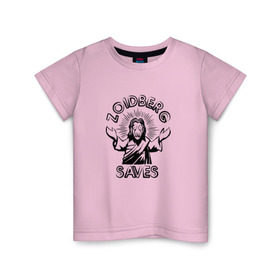 Детская футболка хлопок с принтом Zoidberg Saves в Белгороде, 100% хлопок | круглый вырез горловины, полуприлегающий силуэт, длина до линии бедер | futurama | зоидберг | футурама
