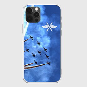 Чехол для iPhone 12 Pro Max с принтом Самолеты в небе в Белгороде, Силикон |  | Тематика изображения на принте: авиатор | авиация | ввс | герб | летчику | небо | самолет | флаг
