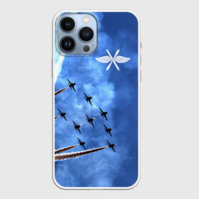 Чехол для iPhone 13 Pro Max с принтом Самолеты в небе в Белгороде,  |  | Тематика изображения на принте: авиатор | авиация | ввс | герб | летчику | небо | самолет | флаг